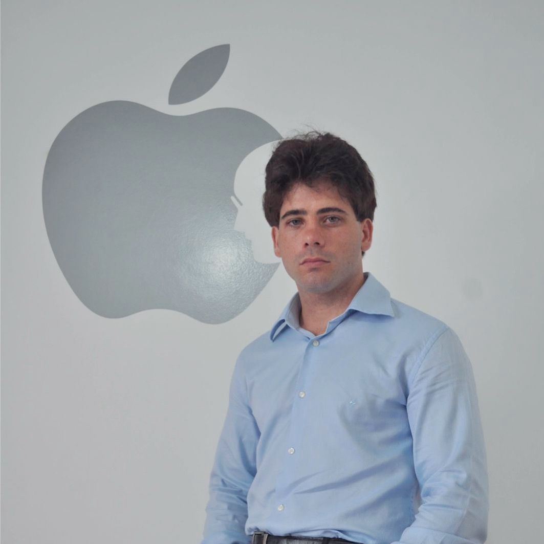Young Dimitri at Apple headquarters